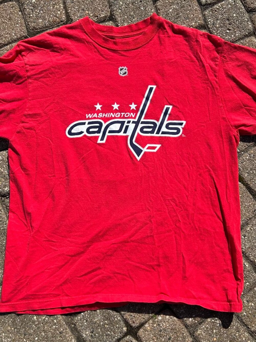 Alex Ovechkin Washington Capitals Tee Reebok NHL Sz XL